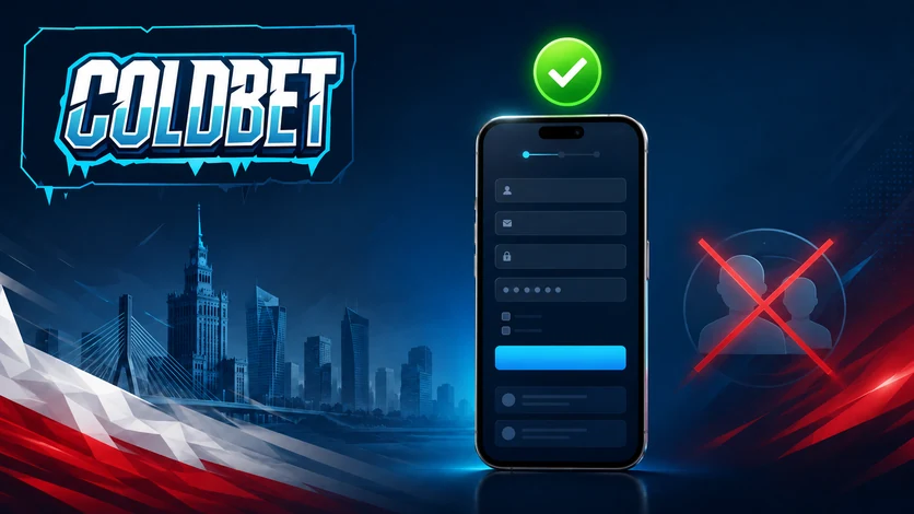 Formularz rejestracji Coldbet